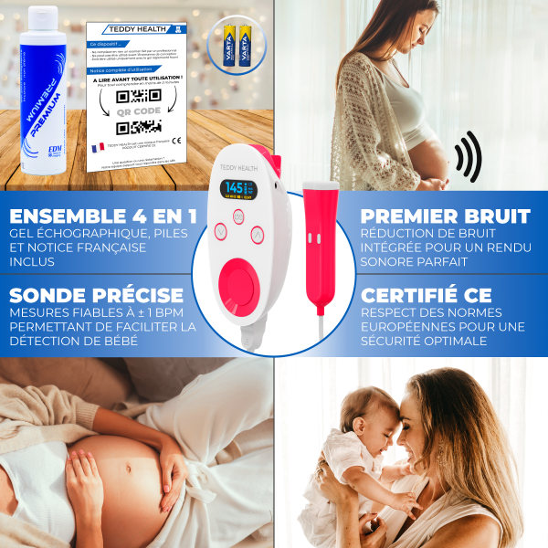 Doppler Foetal Pharmacie N°1 en France - Certification CE